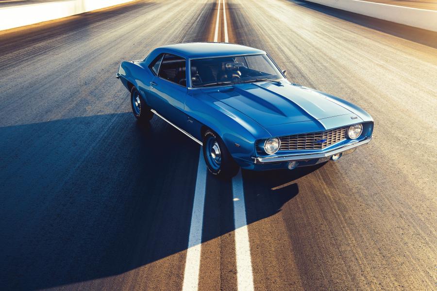  Chevrolet Camaro ZL-1 COPO Dusk Blue 1969 года  (фото 23 из 28)